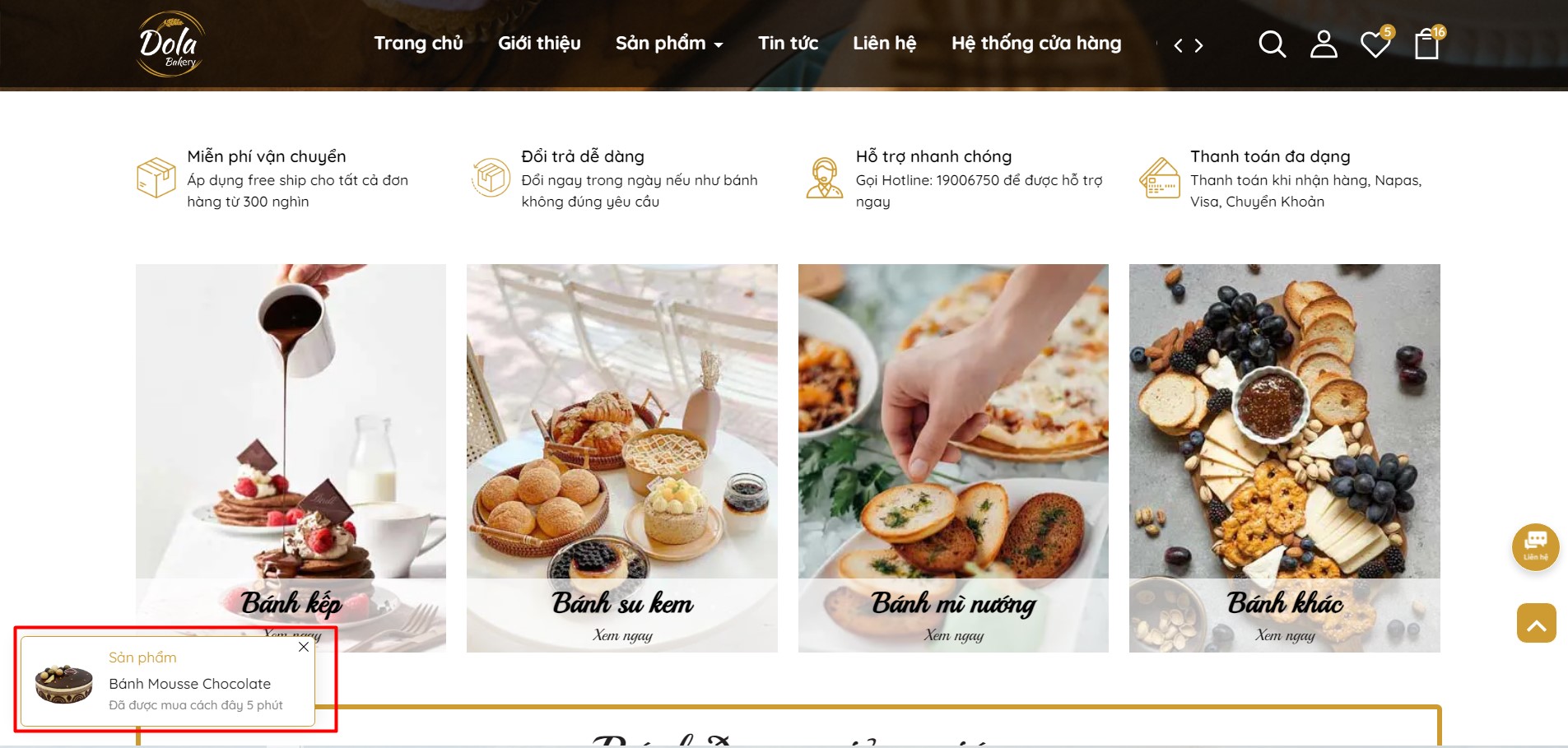 salepop Dola Bakery