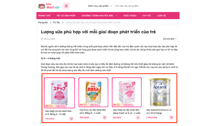 EGA Baby Mart