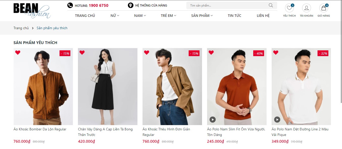 sp-yeu-thich Sản phẩm yêu thích