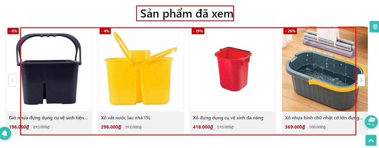spdaxem Sản phẩm đã xem