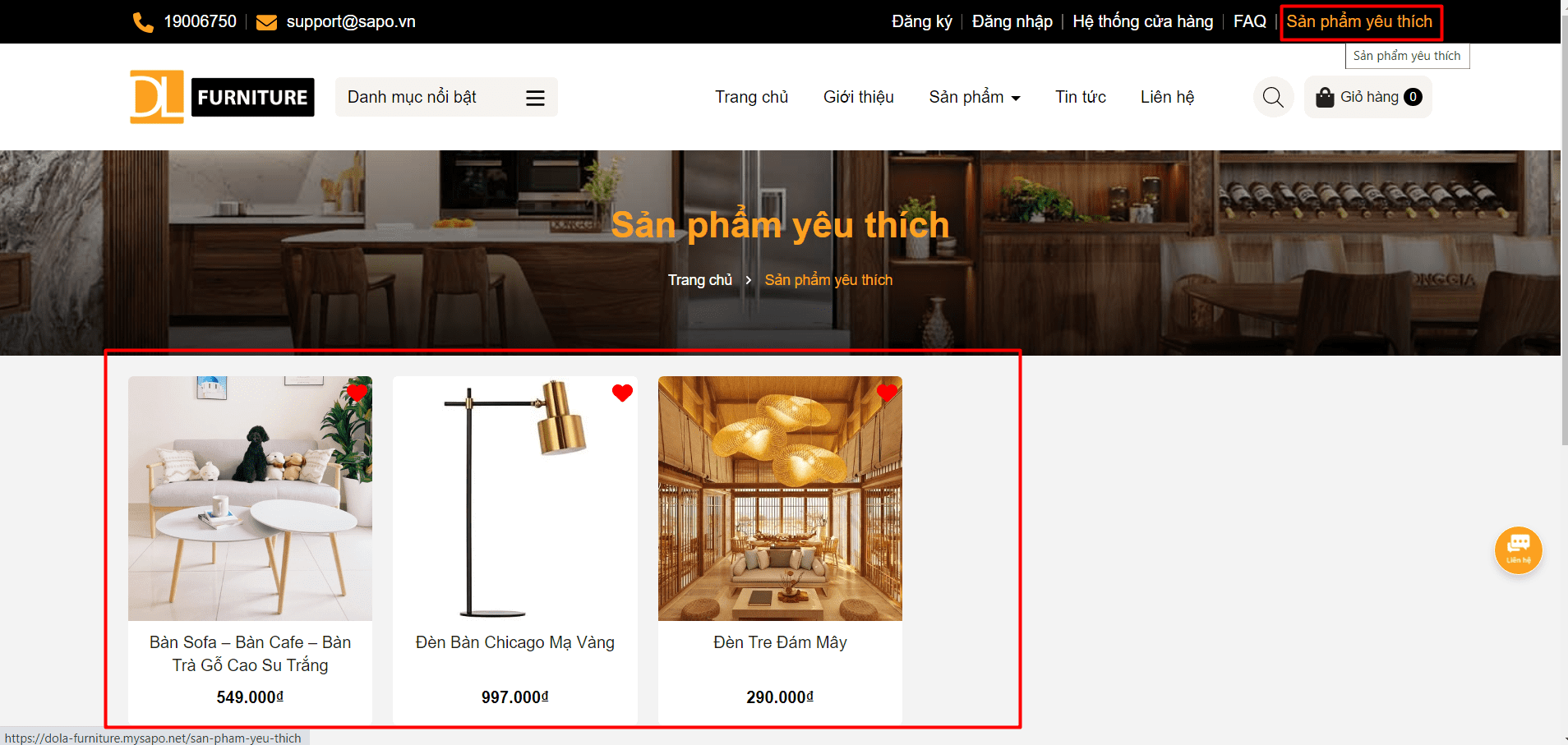 yeu-1 Dola Furniture